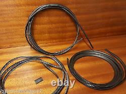 Renault 5 Gt Turbo New Front Windscreen Rubbers Seal Seals Kit 4 Pièces