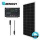 Renogy 100w Watt Mono Solar Panel Bundle Kit 12v Avec 10a Pwm Charge Controller Usb
