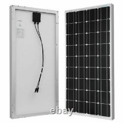 Renogy 200w Solar Panel Kit 12v Mono Avec 30a Contrôleur De Charge De Batterie Démarreur Rv