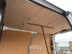 Revêtement de toit en contreplaqué Transit Custom 2023 pour panneaux de toit SWB, kit 6 mm, forme neuve<br/>
