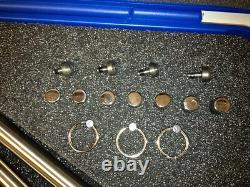 Rivet À Main Squeezer Kit 24 Pièces Avec Fossette Dies Et Squeezer Sets Nouveau