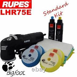 Rupes Bigfoot Lhr75e 3 Kit De Tampon De Polissage Orbital Aléatoire