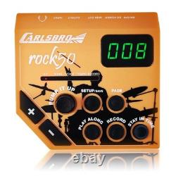 Set de batterie électronique Carlsbro Rock 50 Kids avec tabouret et écouteurs