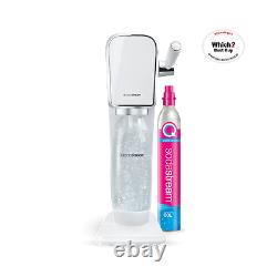 Sodastream ARTT Machine à Eau Pétillante (Design Rétro avec Levier, Lauréat de Prix)