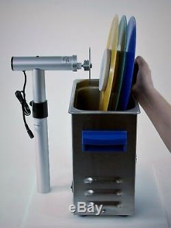 Système De Nettoyage De Disques En Vinyle Par Ultrasons - Kit De Nettoyage Pour Disques De Vinyle Avec Pile De 3 Disques