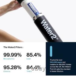 Système de filtration sous évier Water2 Pod 2.0 Kit de démarrage tout neuf et scellé