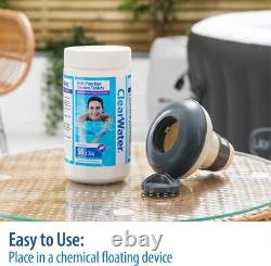 Tablettes de chlore multifonction Clearwater Bestway 1 KG, 50 x 20g pour piscine et spa