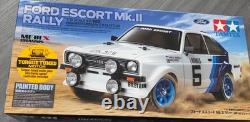 Tamiya Ford Escort MK2 Rally, kit neuf jamais monté, dans sa boîte d’origine, rare et scellé