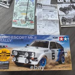 Tamiya Ford Escort MK2 Rally, kit neuf jamais monté, dans sa boîte d’origine, rare et scellé