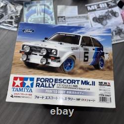 Tamiya Ford Escort MK2 Rally, kit neuf jamais monté, dans sa boîte d’origine, rare et scellé