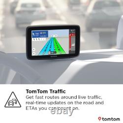 TomTom GPS camion GO Professional 2e génération 6 pouces avec trafic en temps réel et écran tactile