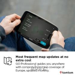 TomTom GPS camion GO Professional 2e génération 6 pouces avec trafic en temps réel et écran tactile