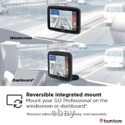 TomTom GPS camion GO Professional 2e génération 6 pouces avec trafic en temps réel et écran tactile