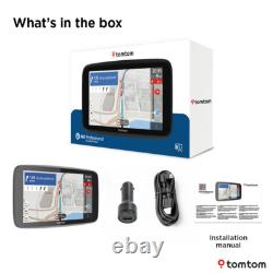TomTom GPS camion GO Professional 2e génération 6 pouces avec trafic en temps réel et écran tactile