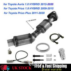 Toyota Prius, Prius+ 2009-2015 1.8 Convertisseur Catalytique Avec Capteur D'oxygène & Kit