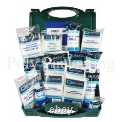 Trousse de premiers secours approuvée HSE pour 1-10 personnes pour le travail/bureau/taxi/maison/caravanes