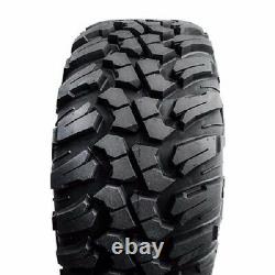 Tusk Terrabite Radial Atv Utv Tire Kit Set Of Four 4 Pneus 30x10-14