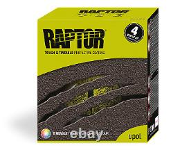Upol Raptor Truck Bed Liner Tough Coating U-pol 3.8l Kit Tintable