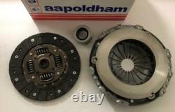 VW CADDY MK3/MK4 1.6 TDi 75/102ch DIESEL 2010-2017 KIT D'EMBRAYAGE NEUF EN 3 PIÈCES