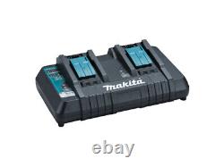 Véritable Makita Bl1850 2 X 5.0ah Batterie Twin Chargeur Kit 45min Temps De Charge