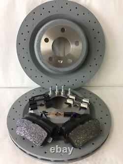 Véritable Mercedes-benz W166 ML Gle Amg Sport Rear Discs & Pads Kit Nouveau