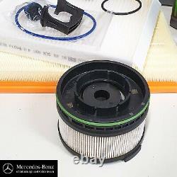 Véritable kit de service Mercedes Classe E w213 avec huile moteur et filtres pour moteur DIESEL OM654