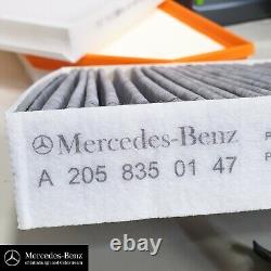 Véritable kit de service Mercedes Classe E w213 avec huile moteur et filtres pour moteur DIESEL OM654