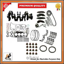Vilebrequin et kit de reconstruction pour moteur diesel BMW MINI 2.0 N47 N47D20 tout neuf