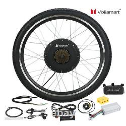 Voilamart 1500w 48v Electric Bicycle Conversion Kit Ebike Roue Arrière 26 Cyclisme