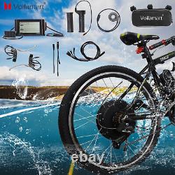 Voilamart Waterproof 26 Kit De Conversion De Vélo Électrique De Roue Arrière Écran LCD