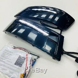 Vw Transporter T5 Drl Kit 2010-15 Facelift Meilleure Qualité Les Couvertures Abs (non Peint)