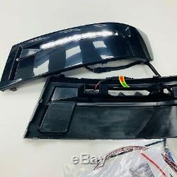 Vw Transporter T5 Drl Kit 2010-15 Facelift Meilleure Qualité Les Couvertures Abs (non Peint)