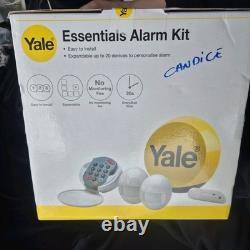 Yale HSA Essentials kit d’alarme multiroom sans fil complet 5 pièces blanc NEUF