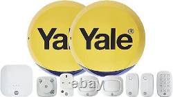 Yale Sync Smart Home Alarm blanc 10 pièces Kit familial Plus IA-340 Tout neuf.
